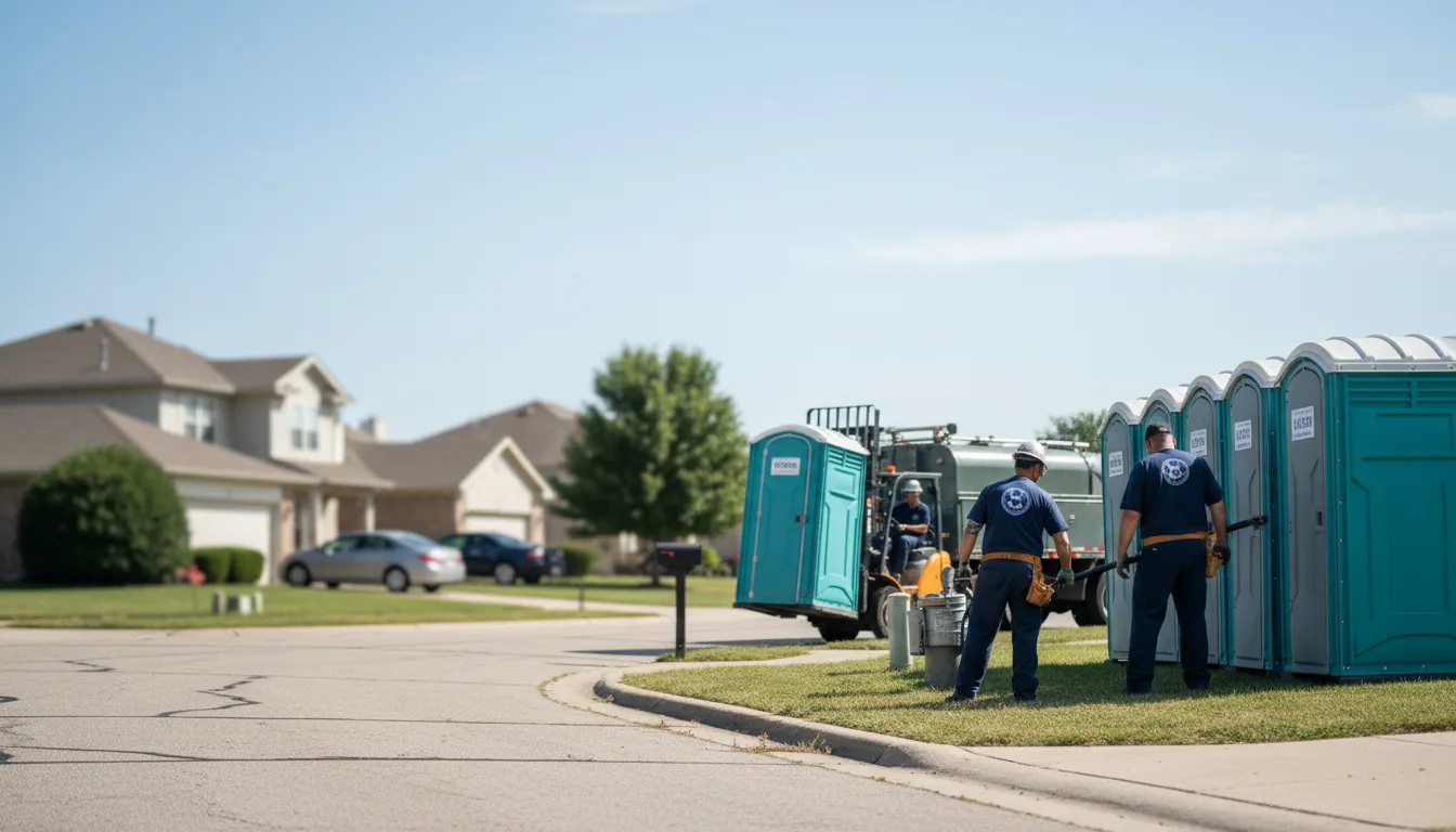 Porta Potty Rental in Grapevine, TX near me
